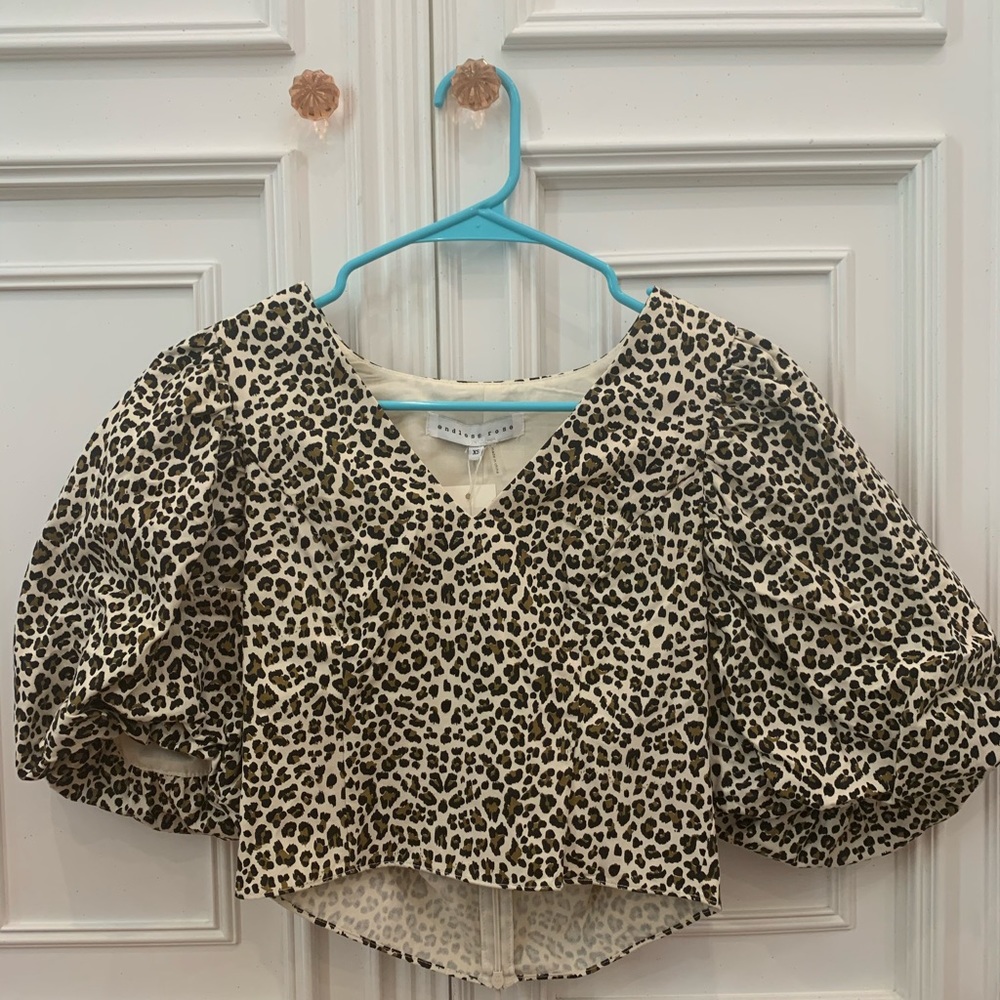 Endless Rose Leopard Top